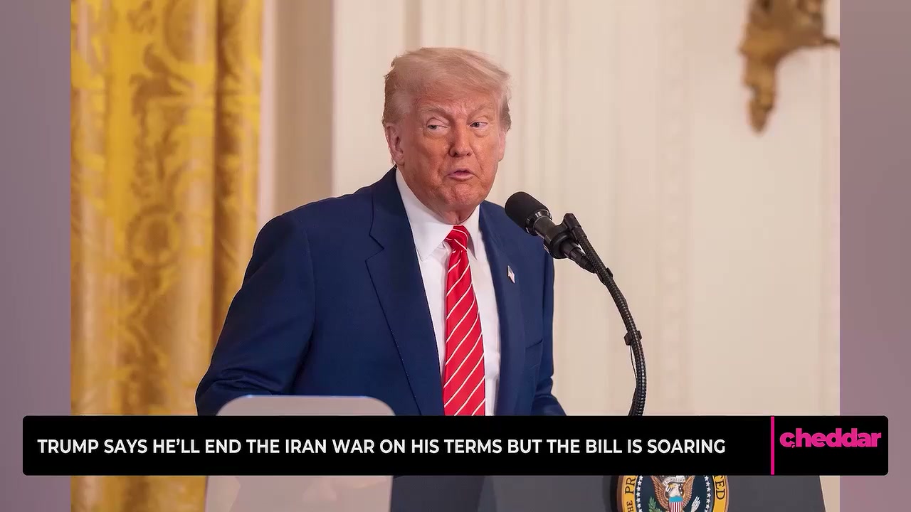 Trump says he’ll end the Iran war on his terms but the bill is soaring