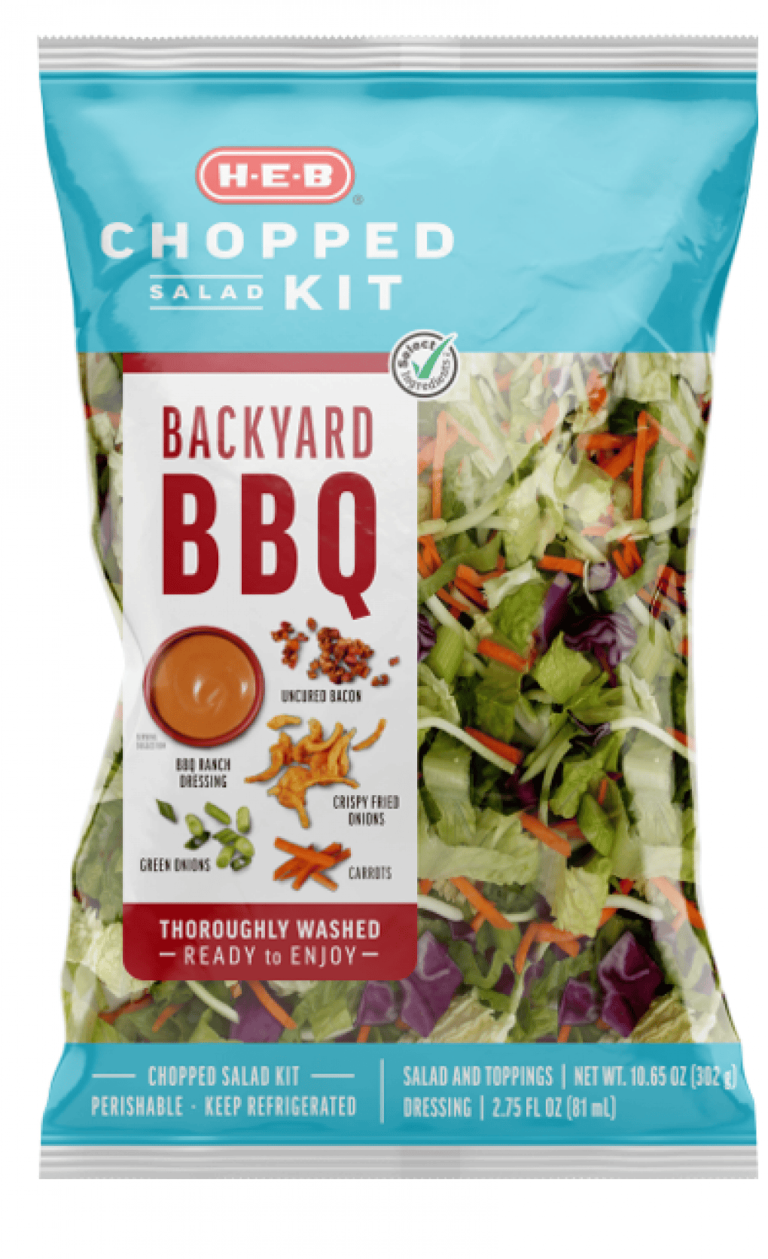 Taylor Farms backyard BBQ chop salad kit sold at H-E-B recalled