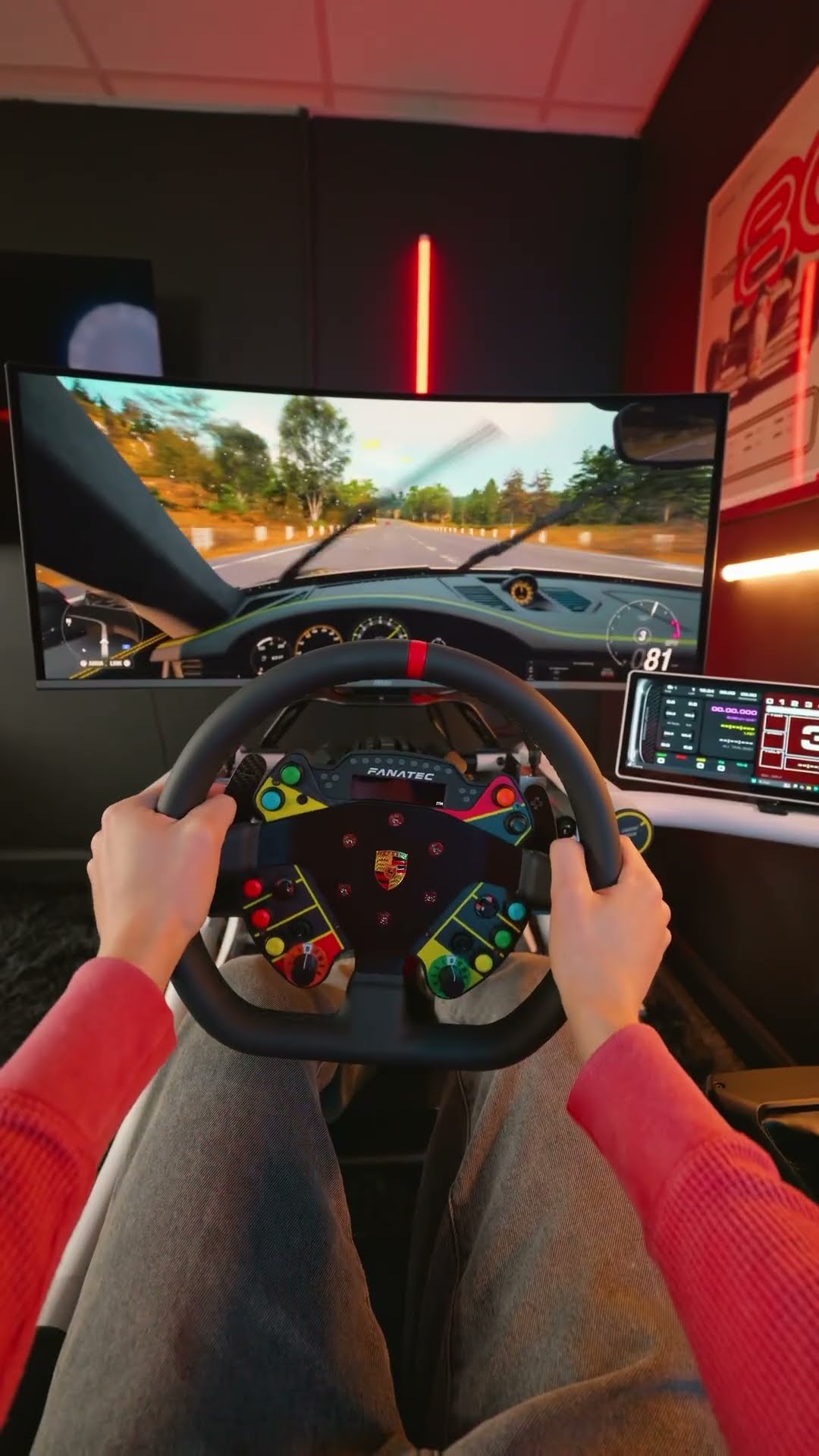 The ultimate sim racing monitor upgrade! MSI MPG 341CQR QD-OLED