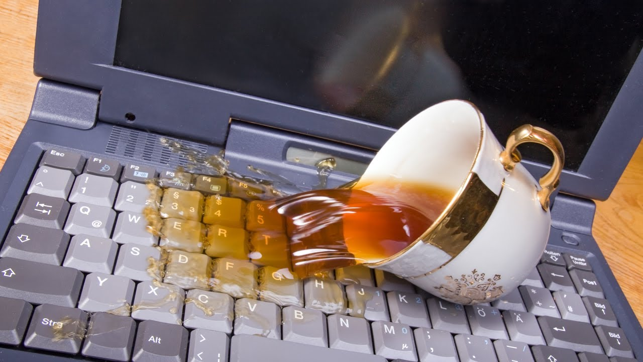 How to fix a water damaged laptop
