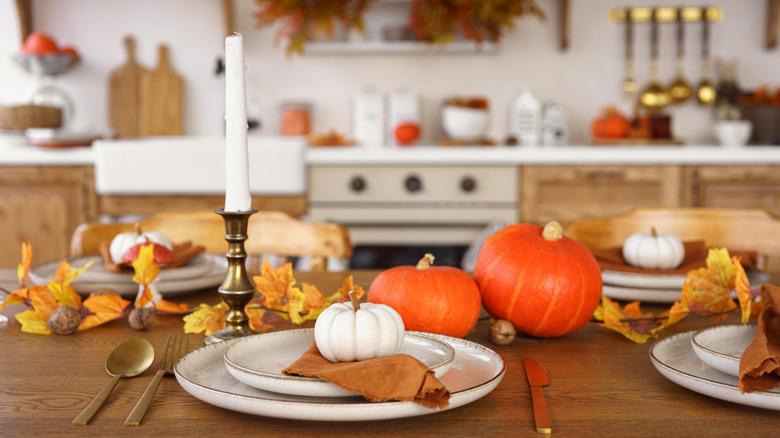 Home decorator gives kitchen a fall touch with this Dollar Tree DIY