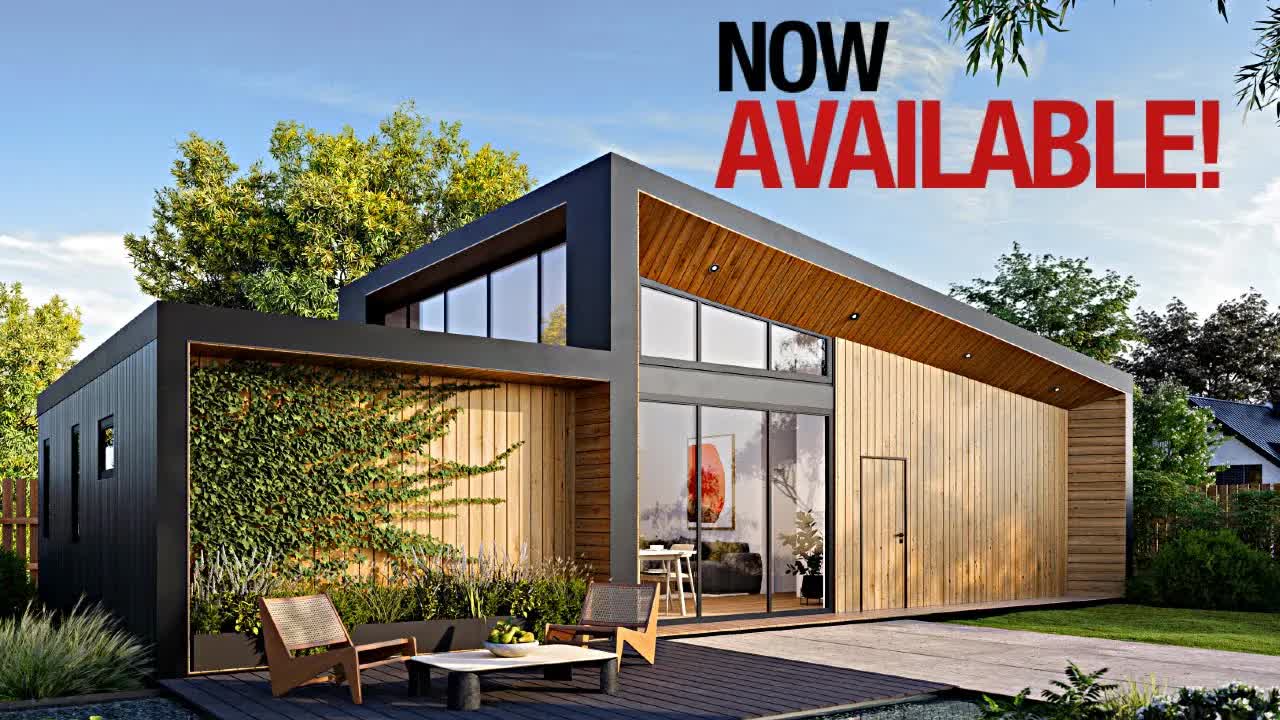 Exquisite modern prefab homes that are officially available in California!