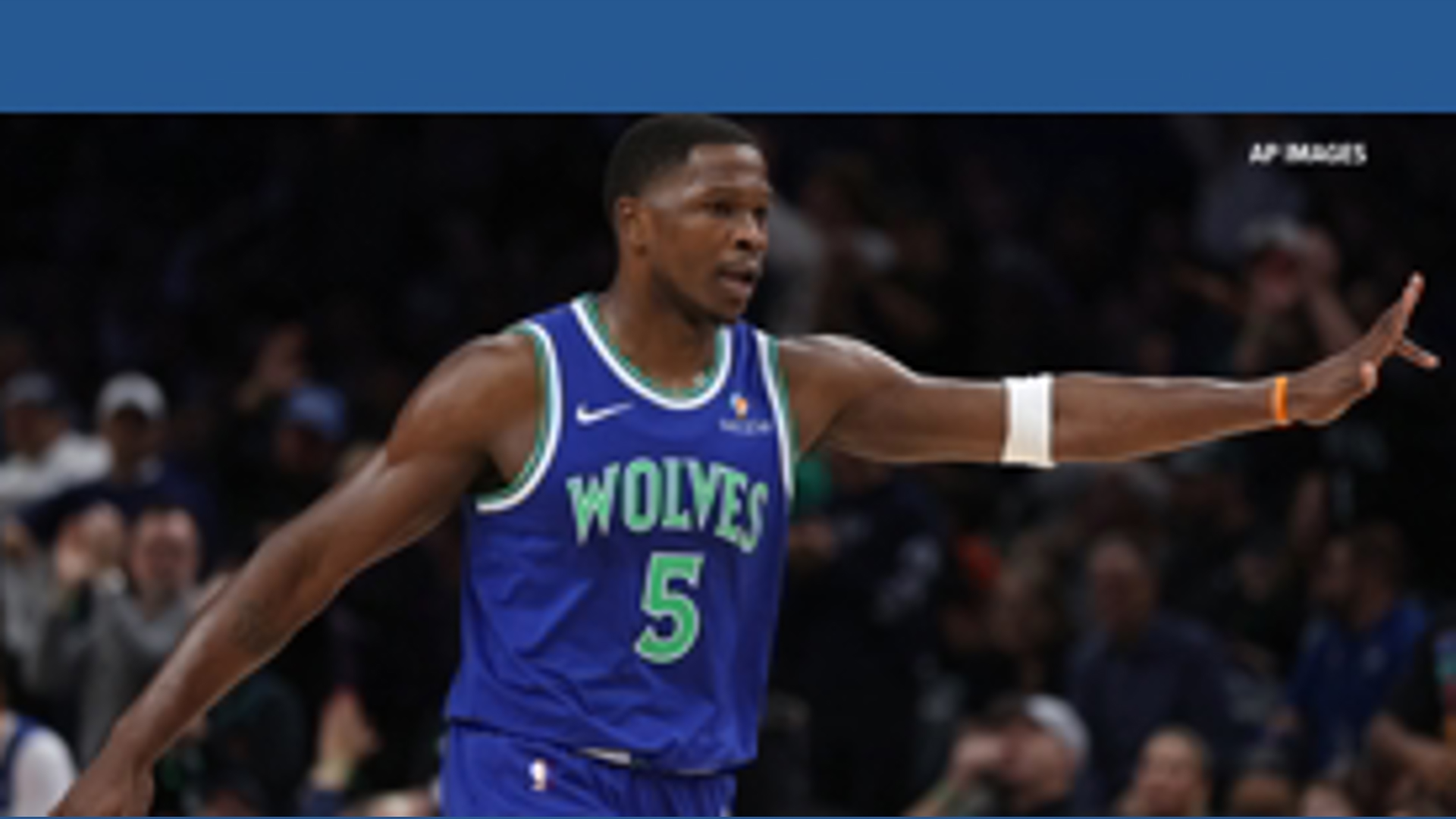 ANT sidelined for Timberwolves