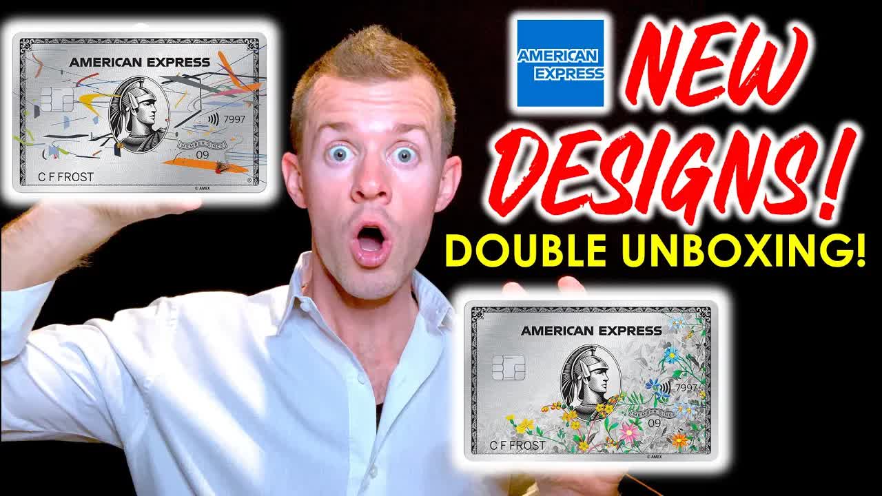 Double AMEX Platinum card unboxing! (Amex Platinum new design: Julie ...
