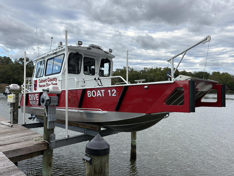 Calvert dive team adds sonar-equipped rescue boat
