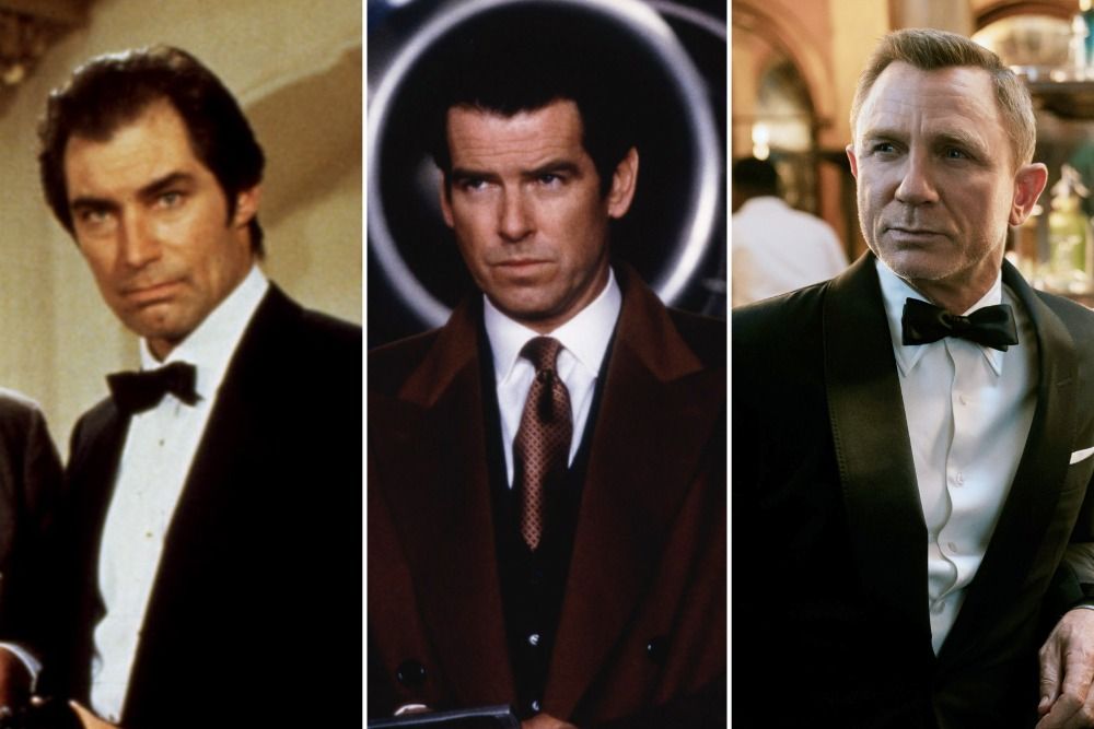Actors who have played James Bond: Sean Connery to Daniel Craig