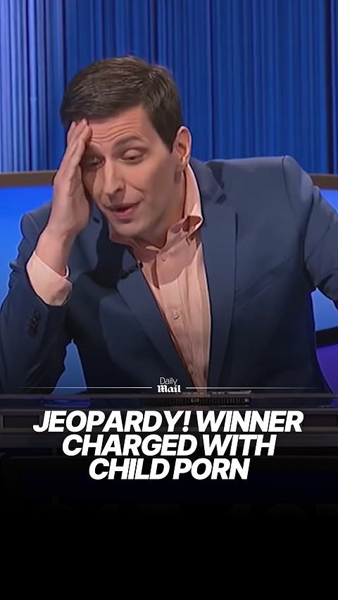 Three-time Jeopardy! winner arrested on child porn charges