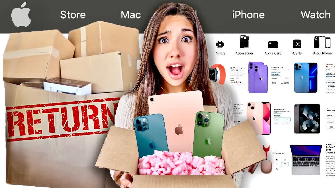I bought APPLE returns for cheap!