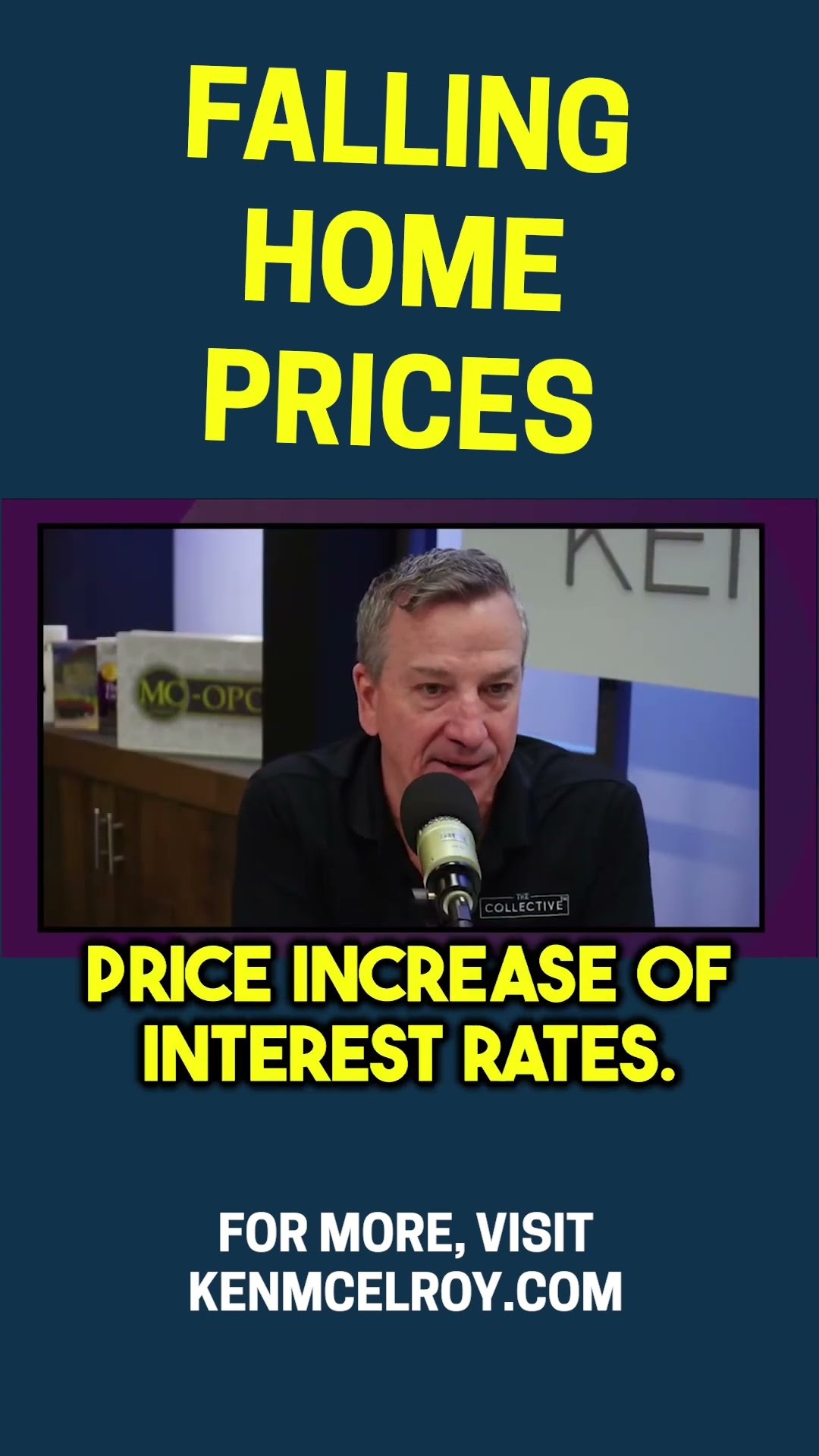 Falling home prices, inflation and interest rates