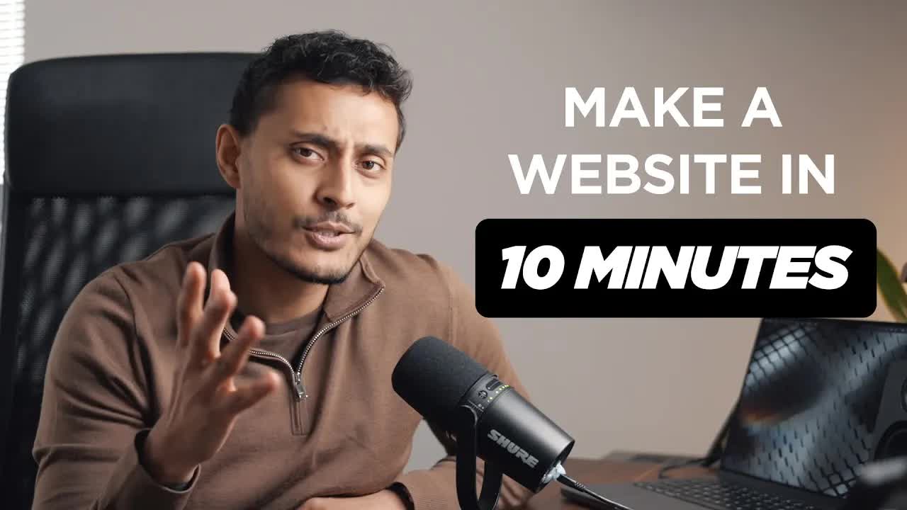How to build a website in 2024 - No code website builder - Easy to hard
