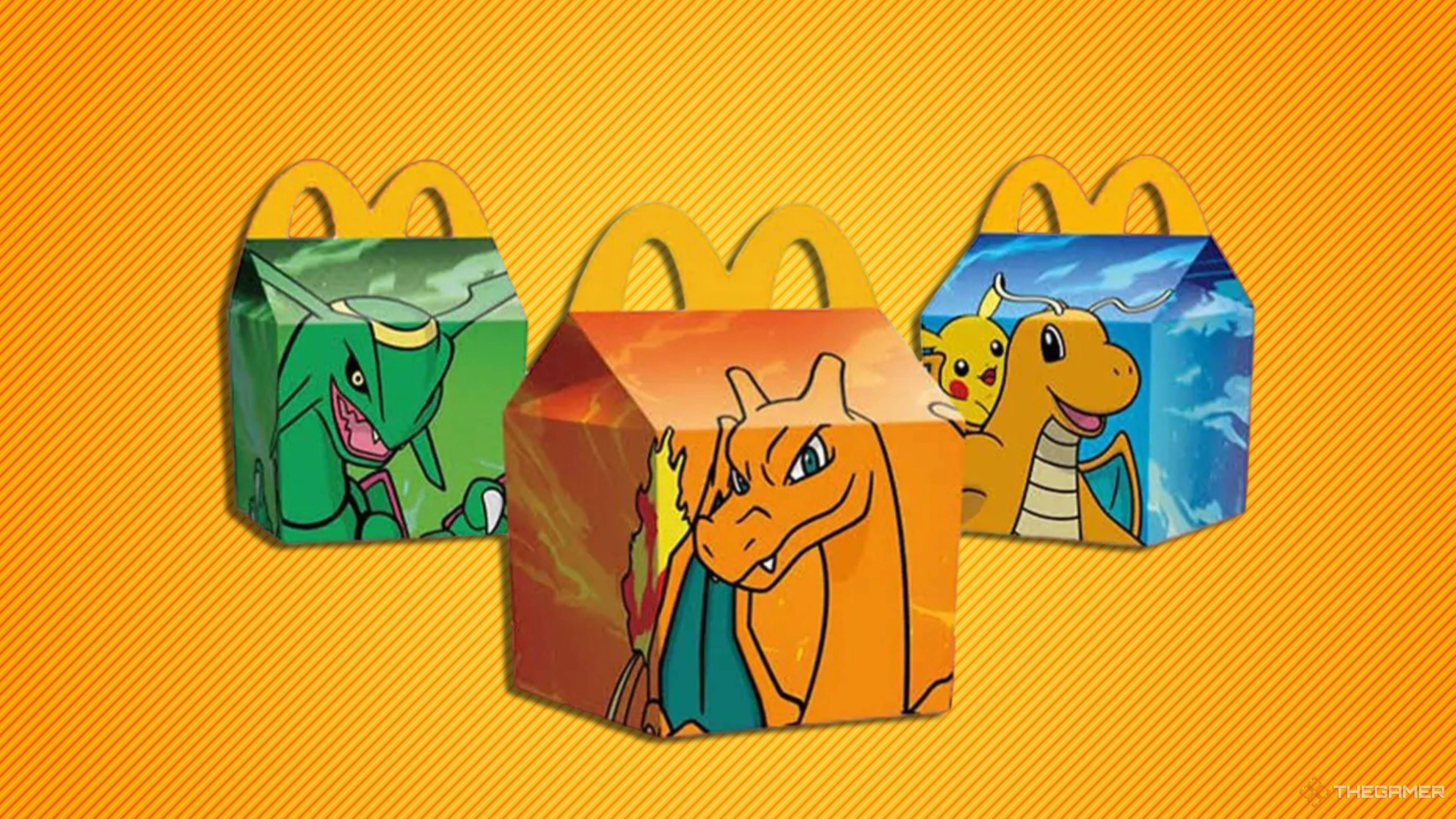 Every Pokemon being turned into a mini Happy Meal box for next McDonald's promo