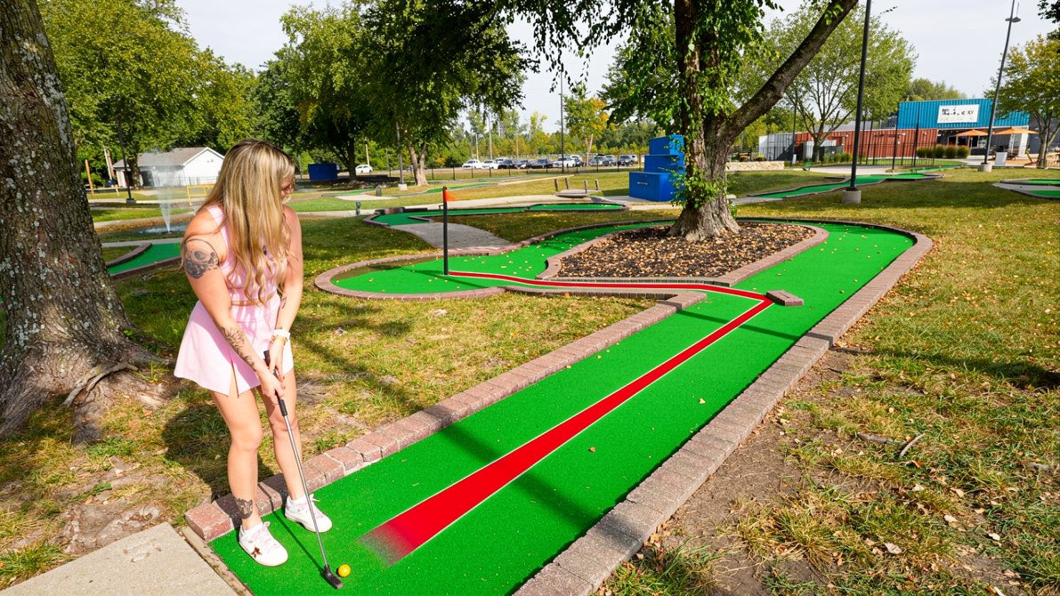 A classic mini golf course to explore