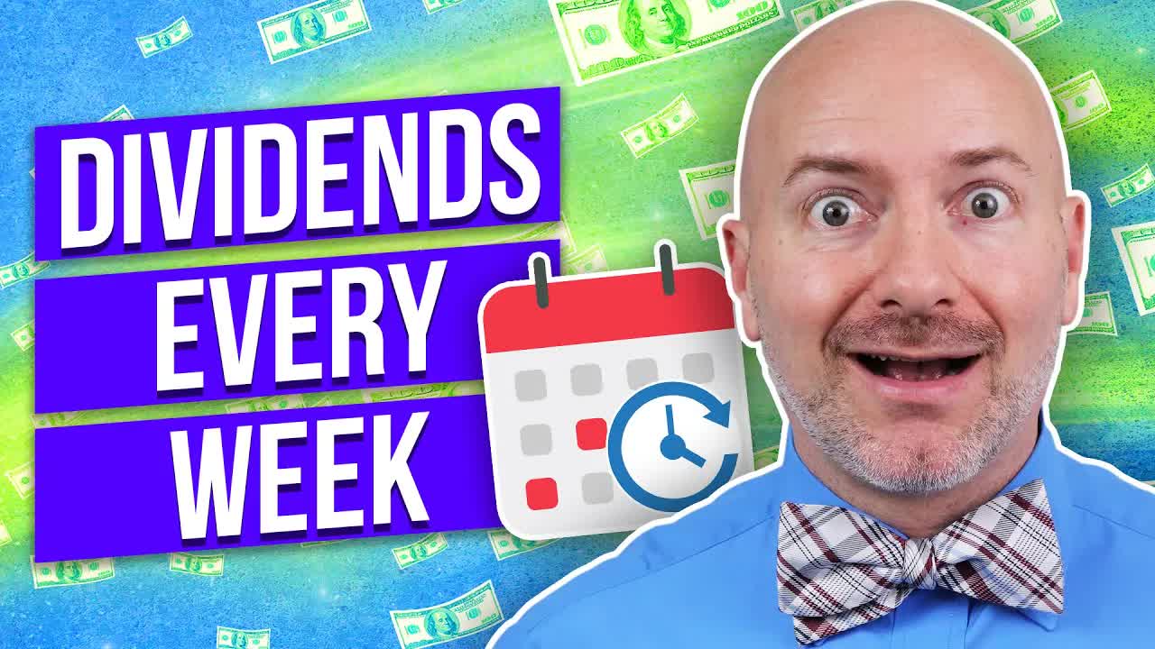 These 4 monthly dividend stocks pay you every week