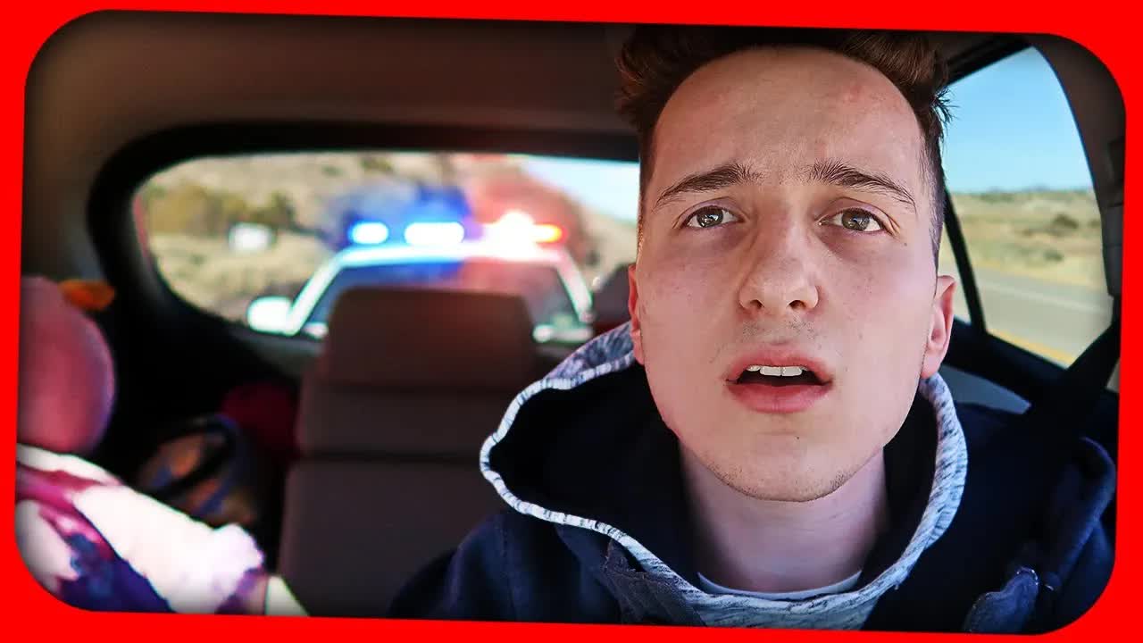 Cops pull me over for speeding! (Scariest moment ever)