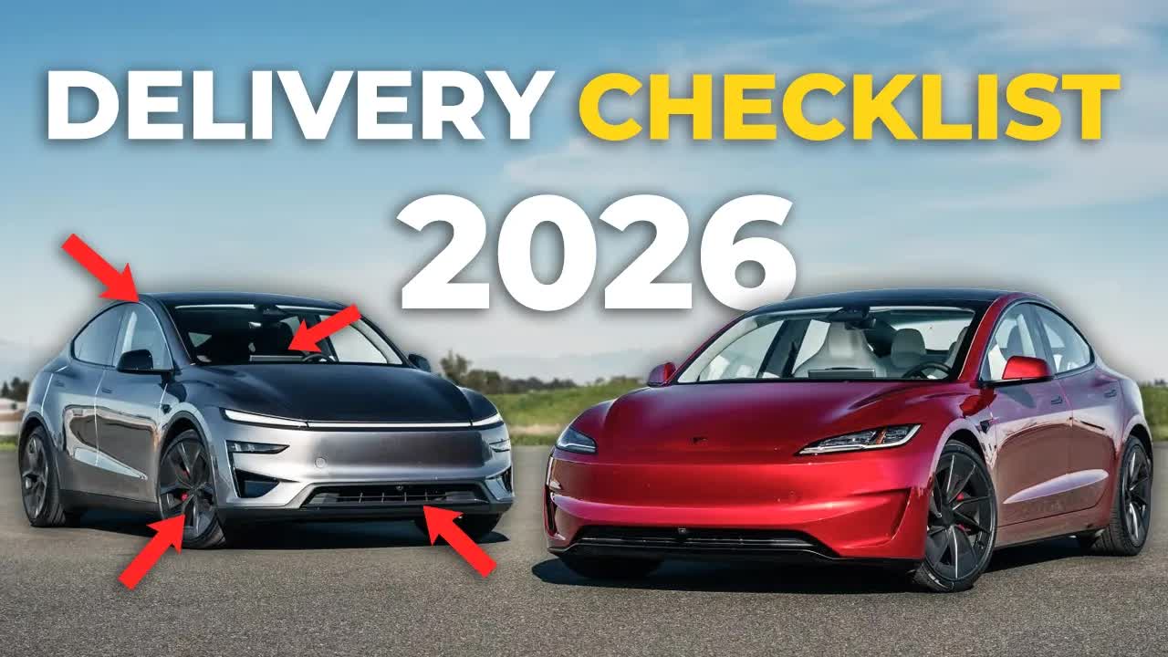 Tesla delivery day checklist (2026) - Avoid mistakes!
