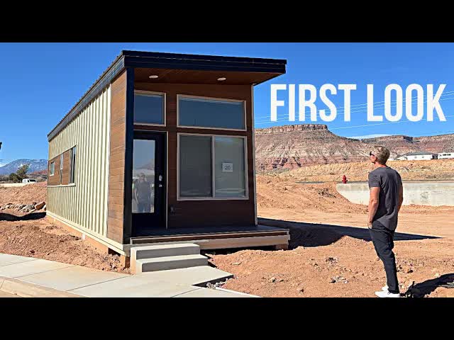 I Went To Zion See the New 500 Square Foot PREFAB HOME that Sleeps 6