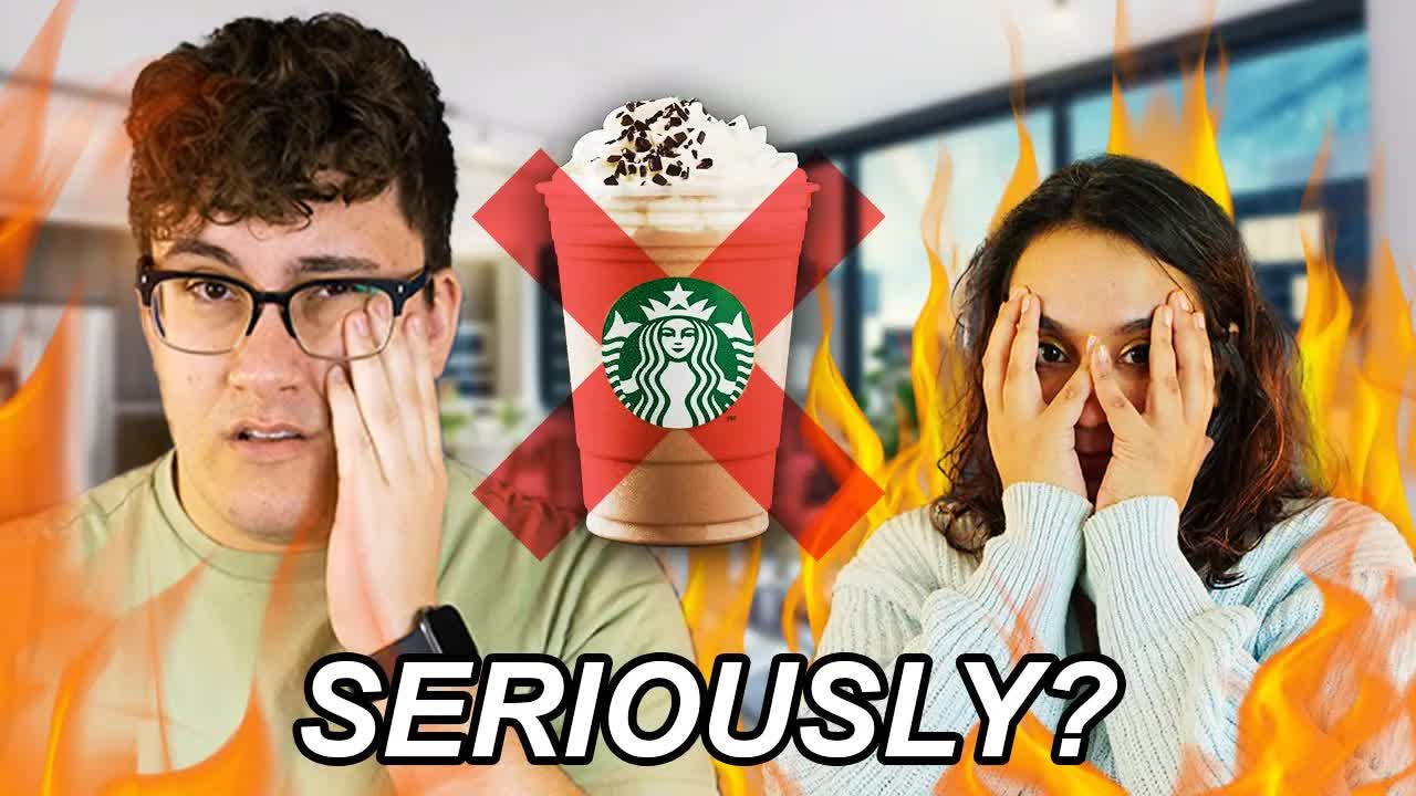 Spending $22,000 per month on Starbucks and dog trainers