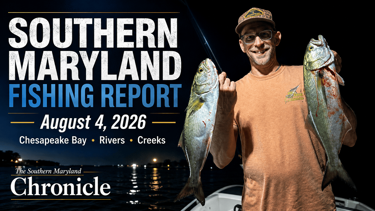 Storm rain doesn't slow Southern Maryland anglers