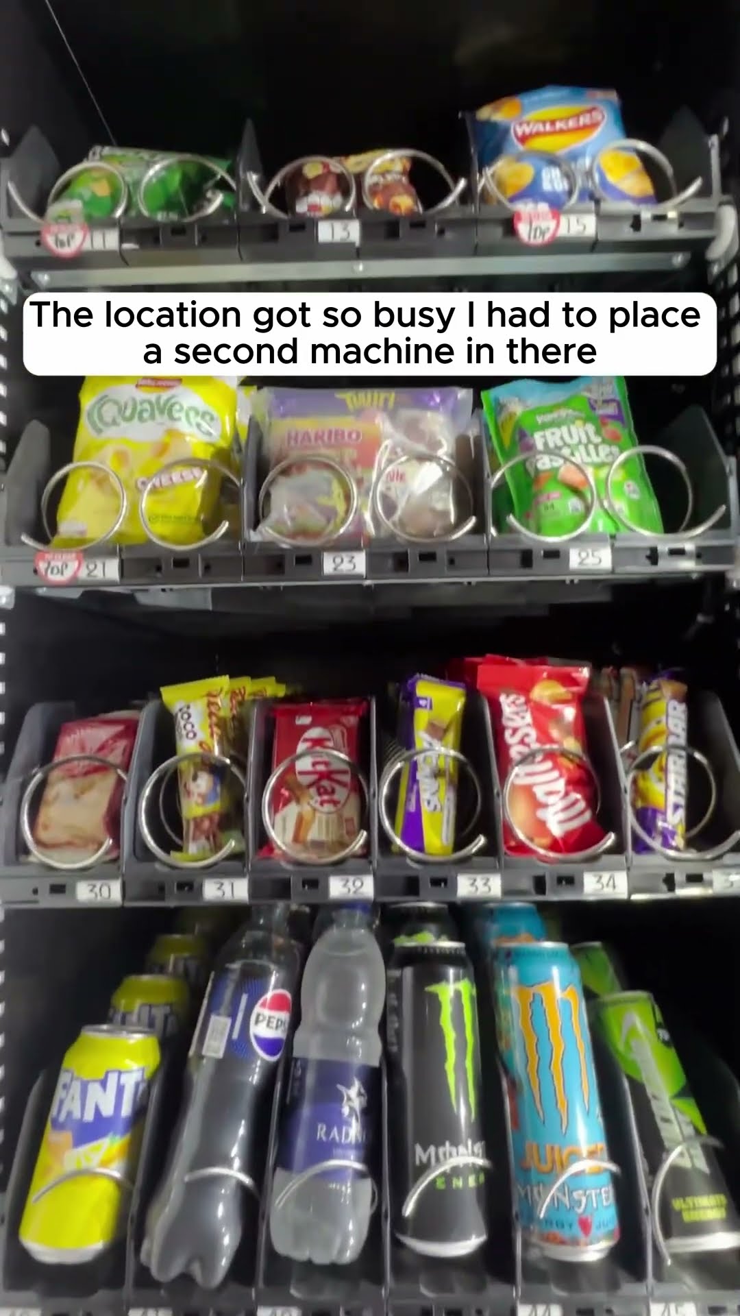 Spending time analysing the sales made this Vending Machine blow up!
