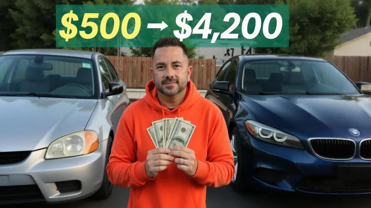 How to make big money flipping cars in 2026!