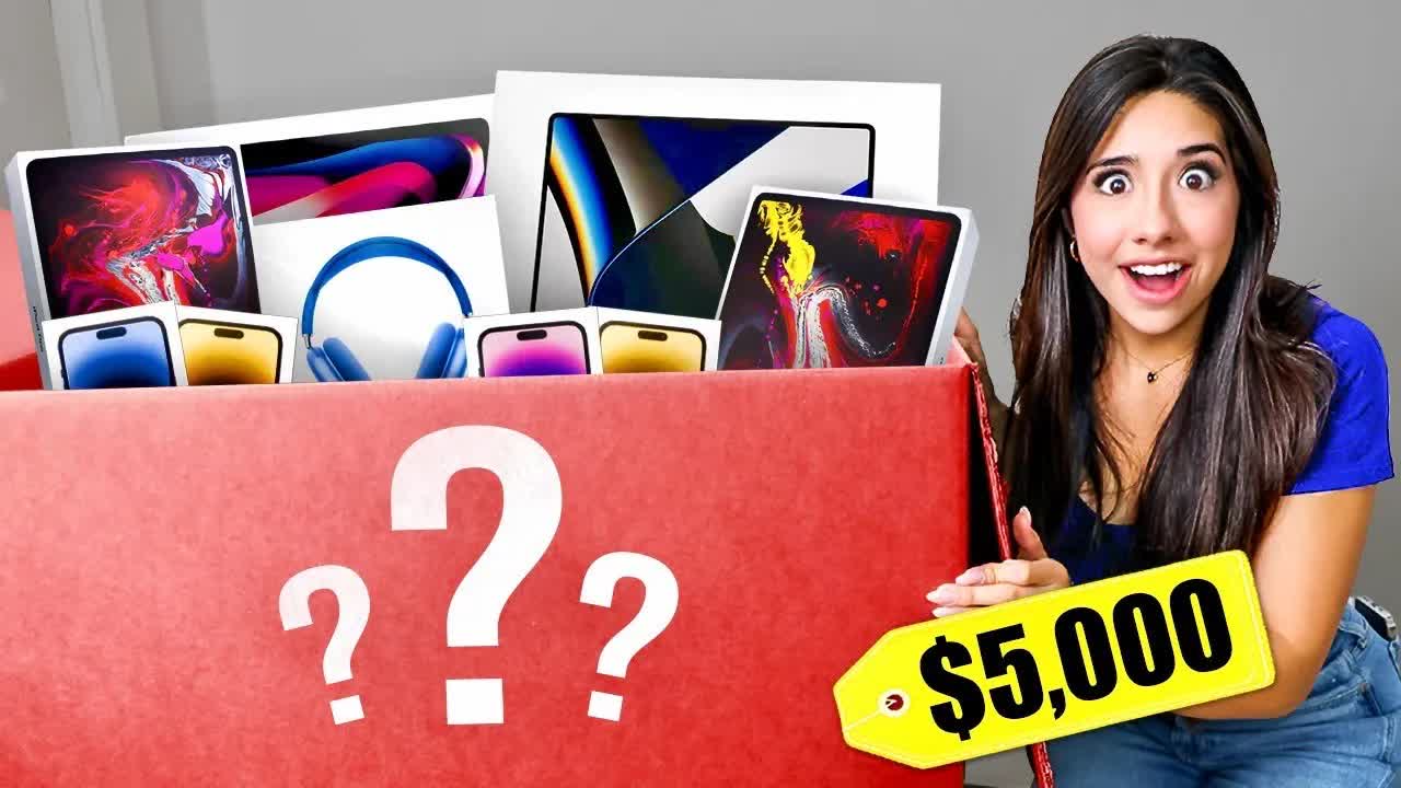 I bought a giant mystery box!