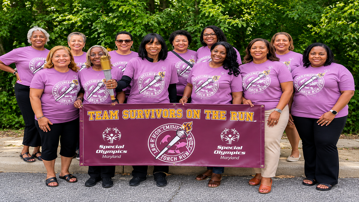 NCBW 100 So. Md. supports law enforcement torch run