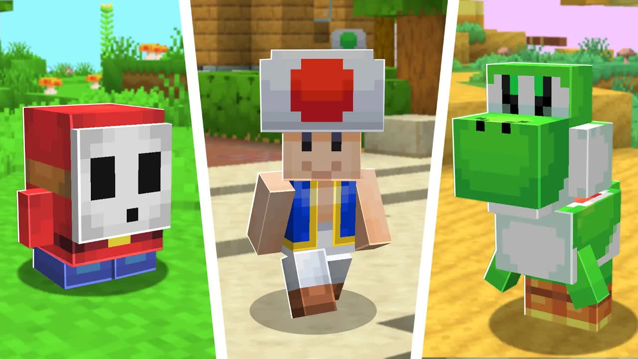 Mario jumps into Minecraft with this insane mod!