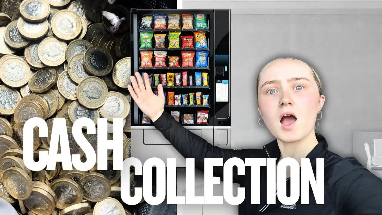 Vending machine cash collection - UK edition