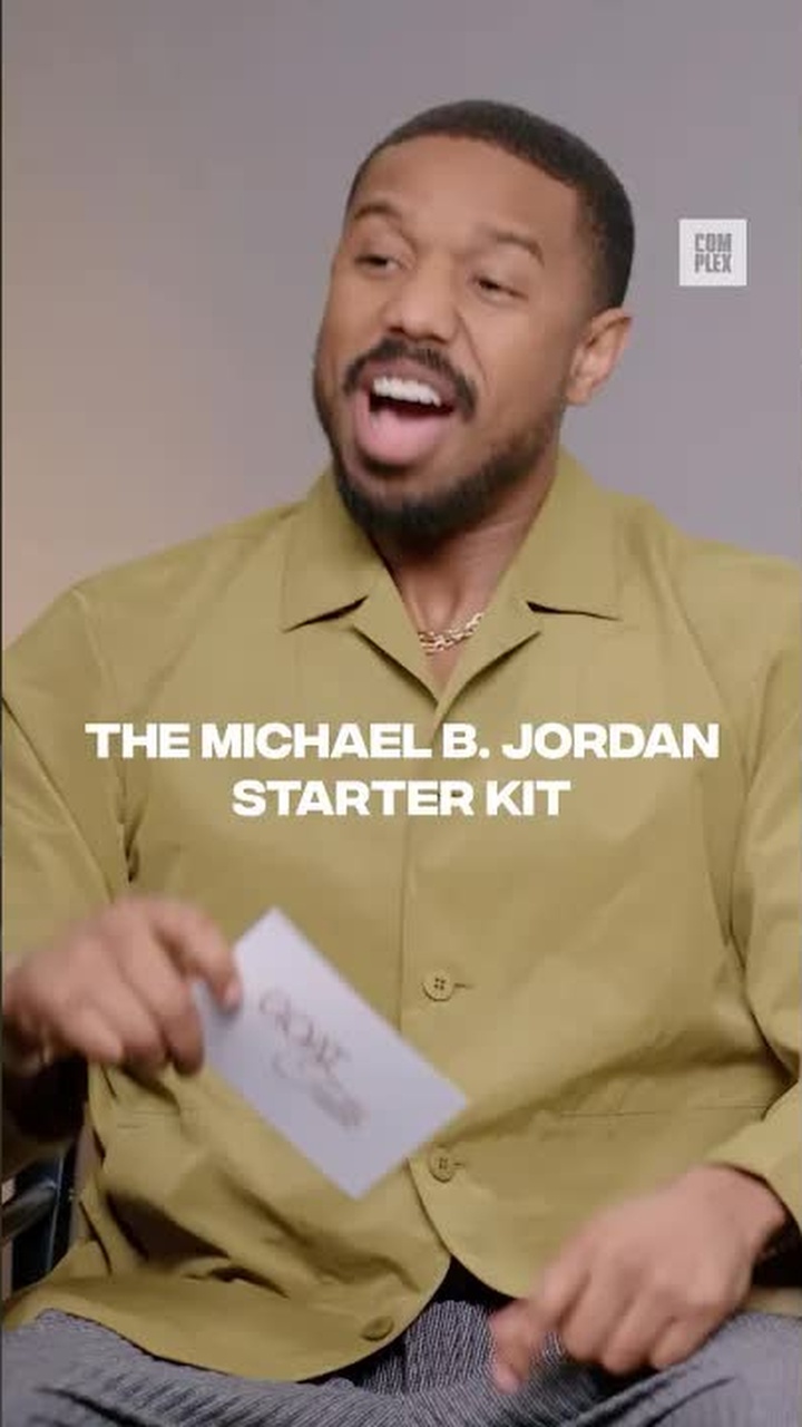 Michael B Jordan's goat starter kit