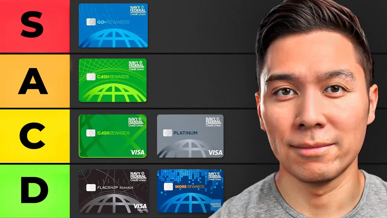 Navy Federal Credit Union credit card tier list (2026)