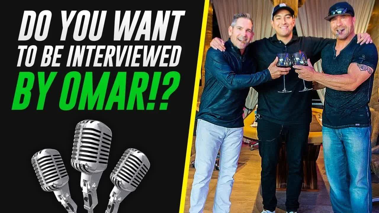 Do you want OMAR to interview you (limited time offer!)