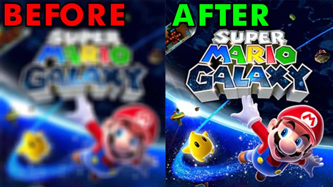 Comparing Super Mario Galaxy Wii to Nintendo Switch 2