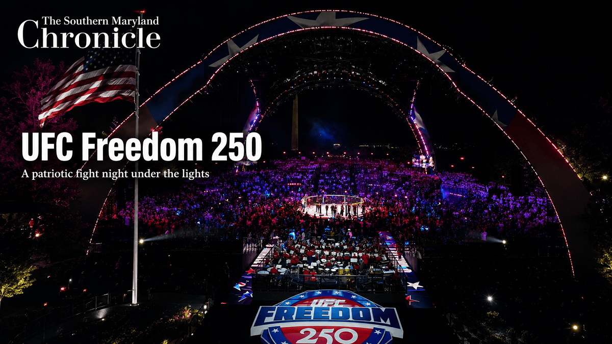 Rain fails to dampen action at historic UFC event on White House lawn