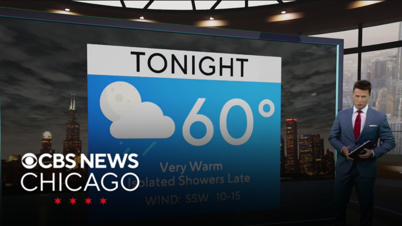 Showers return to Chicago area Wednesday night