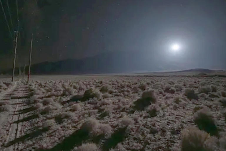 Small California town hit with 'sky glow' as startup tests science ...