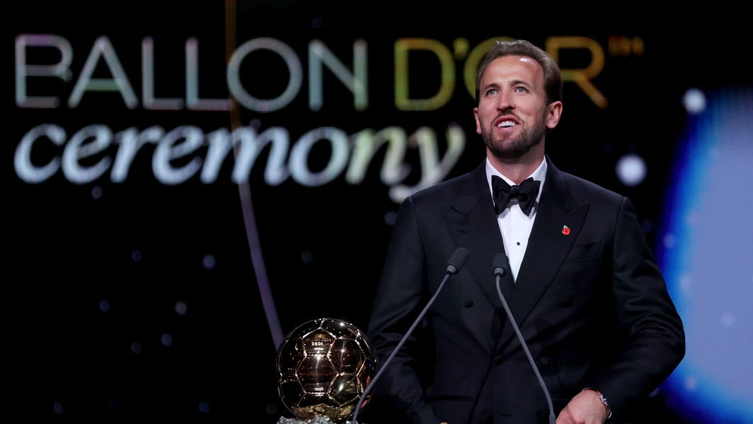 Harry Kane's historic Ballon d'Or victory