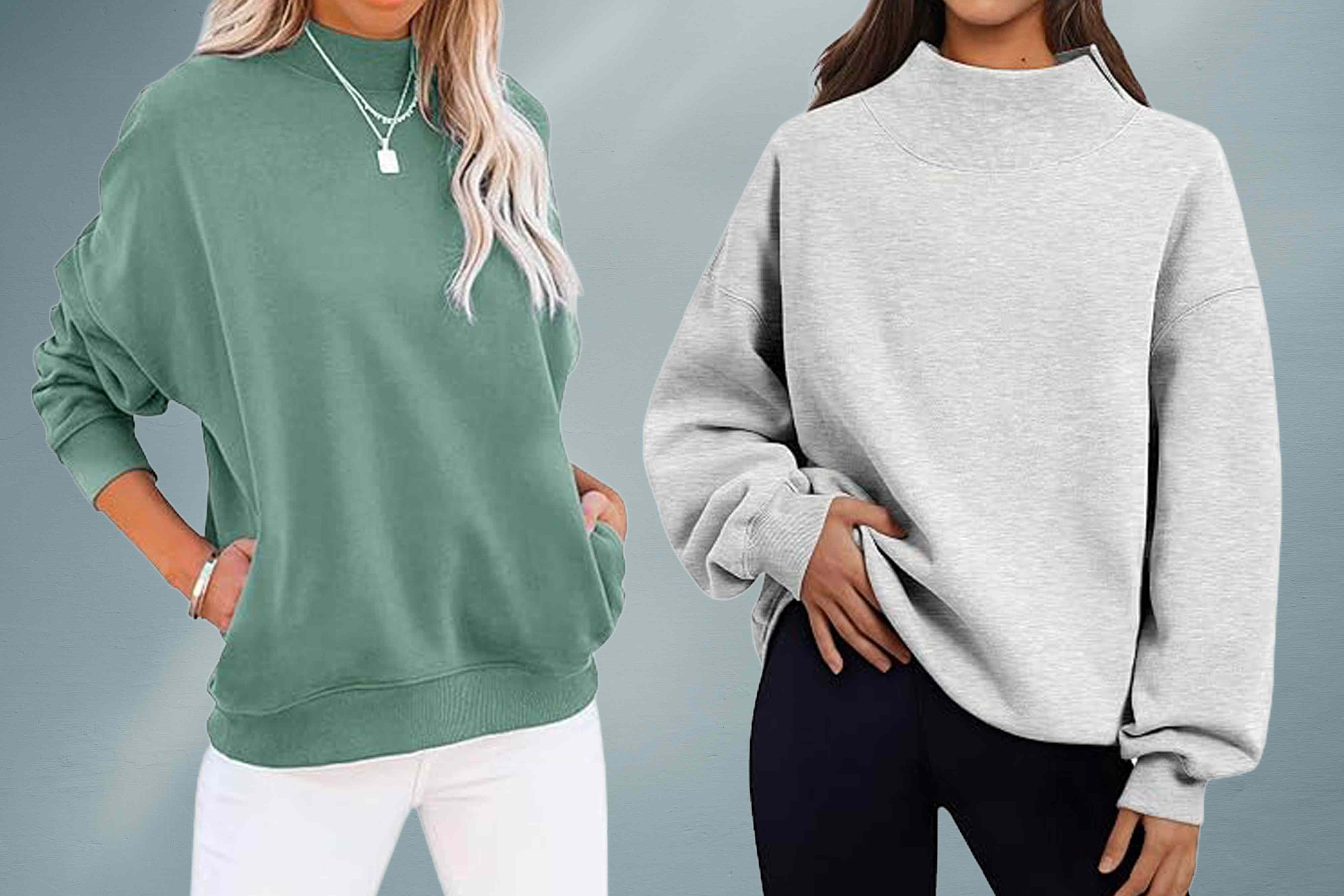 Love turtlenecks but hate the tight neck? These under-$50 mock-neck ...