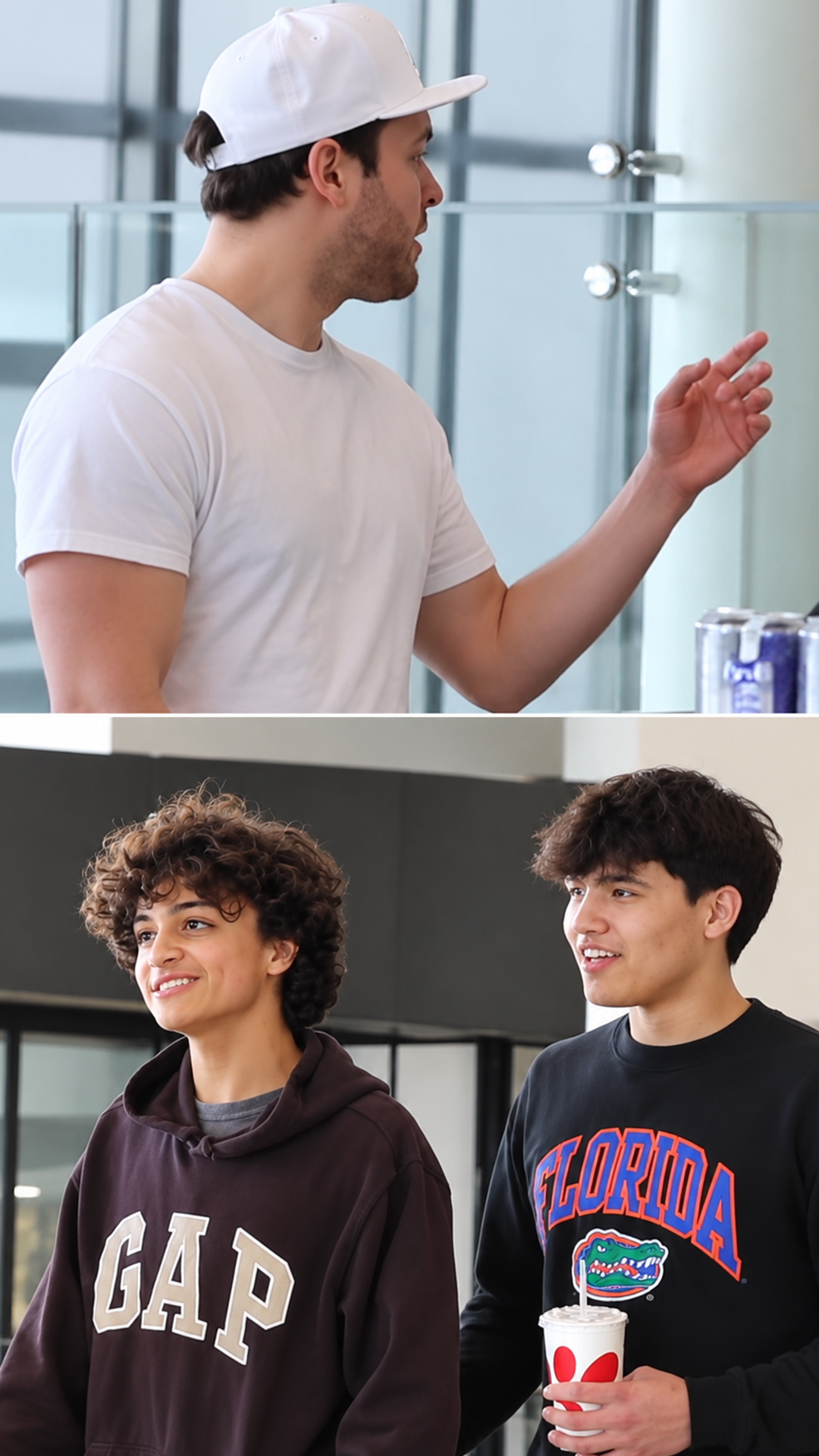Asking for directions until they lose it