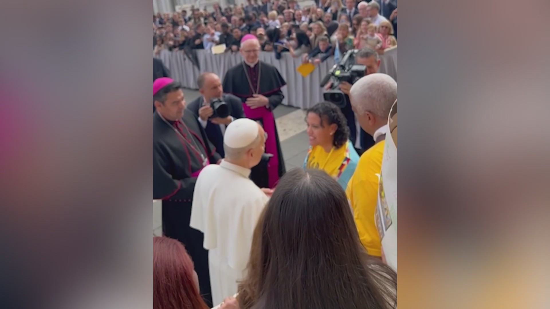Chicago delegation meets Pope Leo in Rome