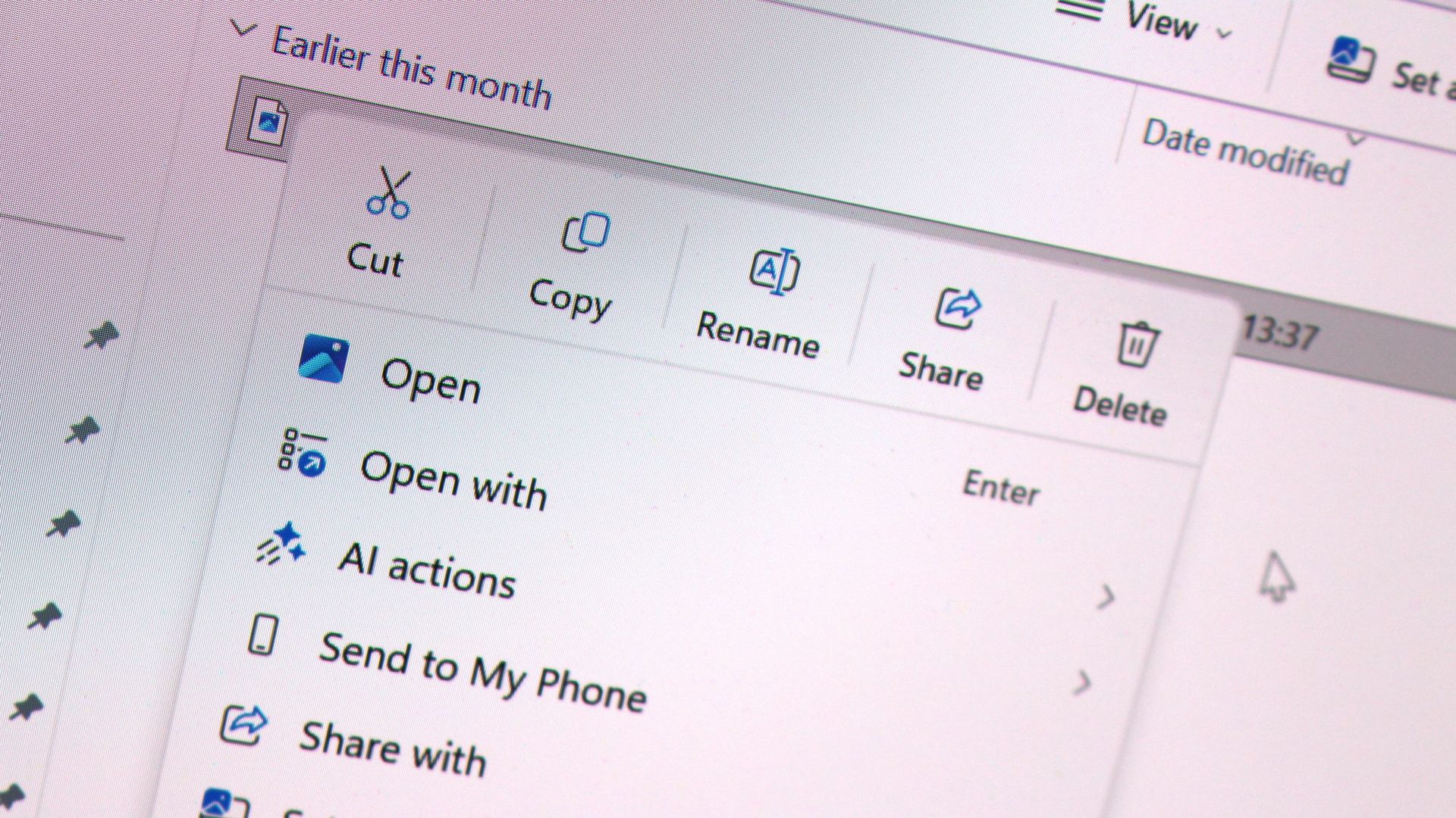 Microsoft rolls out faster, customizable context menus for Windows 11