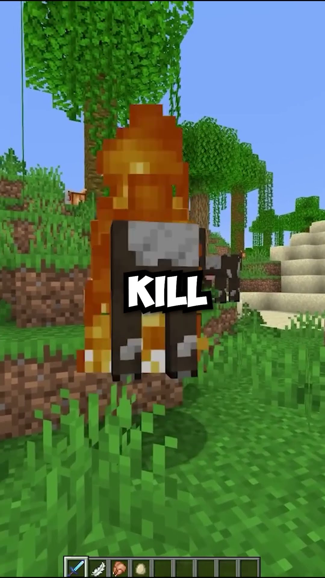Never use a furnace again: Minecraft food trick