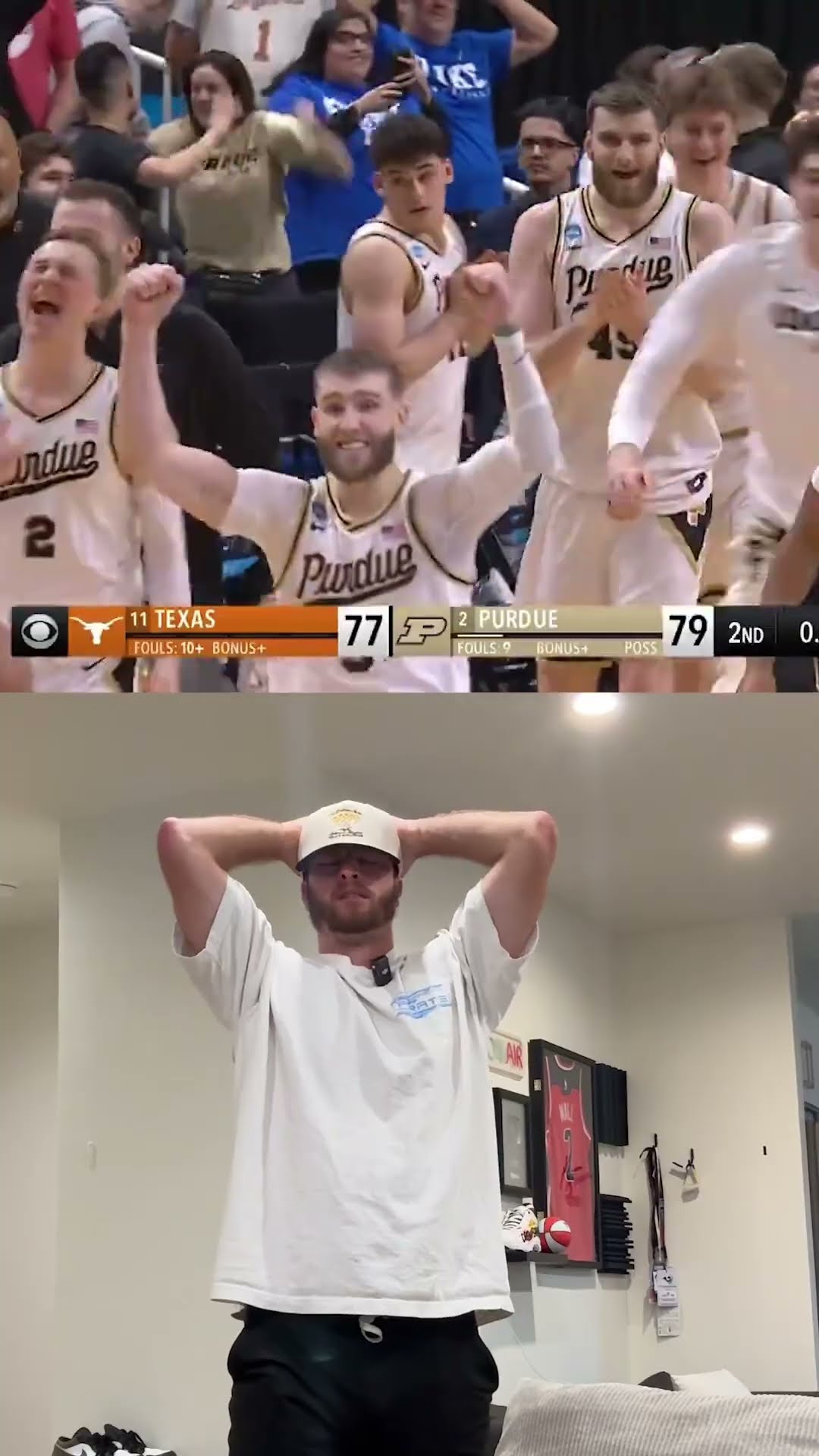 Texas chokes at the buzzer vs. Purdue