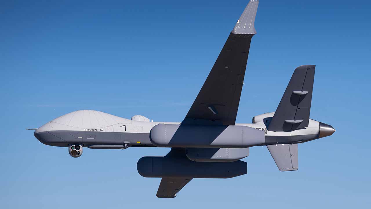 Saab and General Atomics test airborne early warning radar on MQ-9B drone