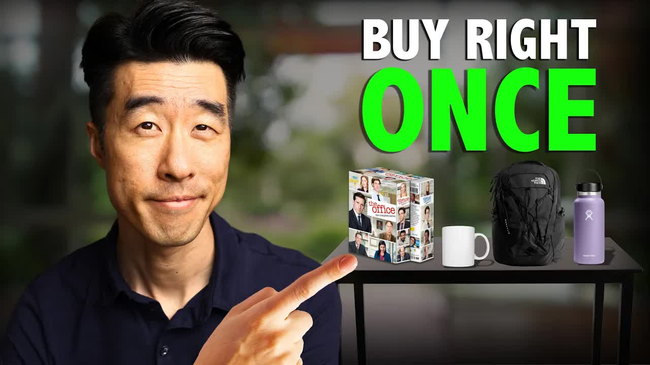 Things you should only buy once in your life