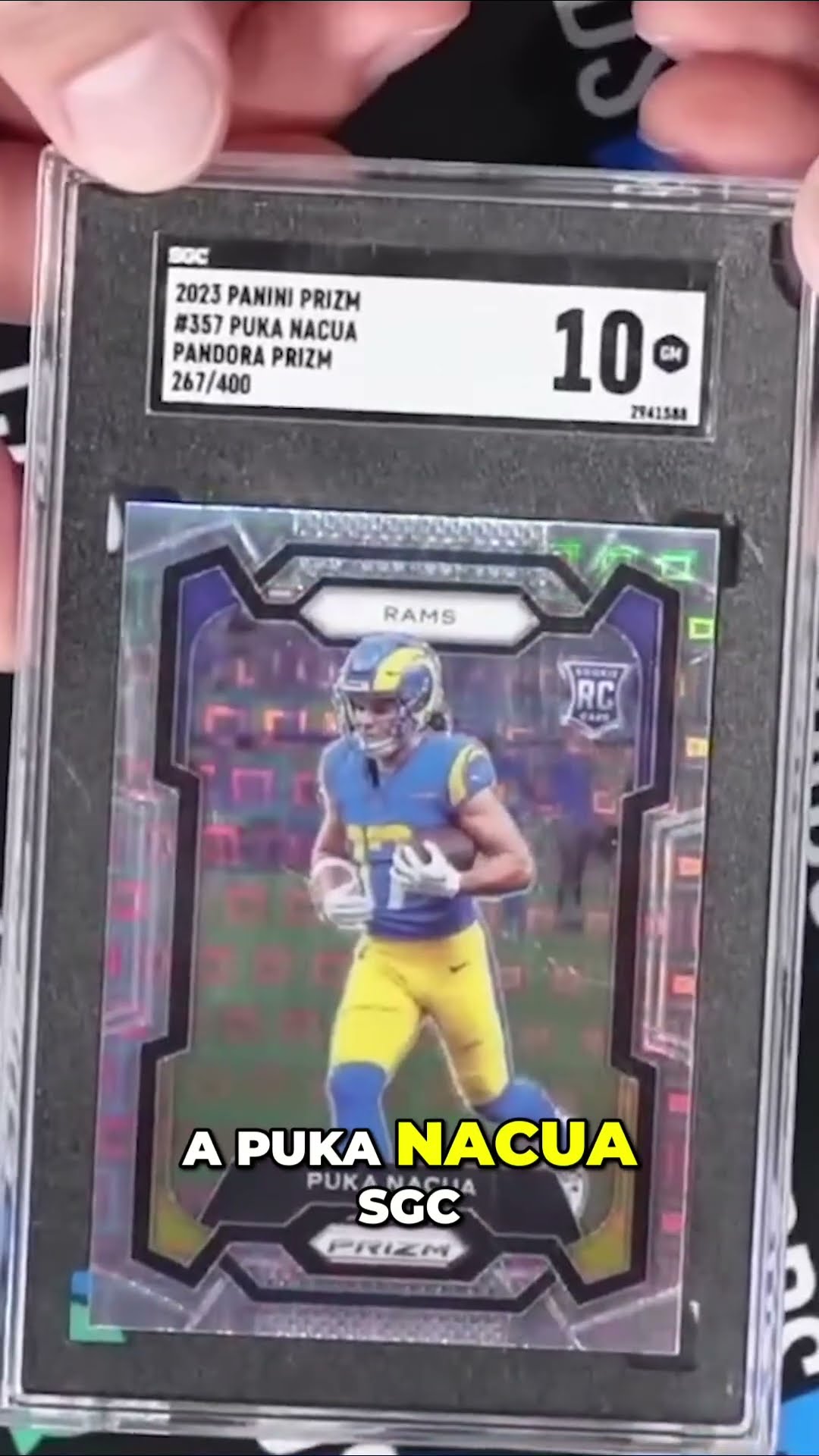 The card that closed the deal! (Kobe, Ja Morant, Puka Nacua)