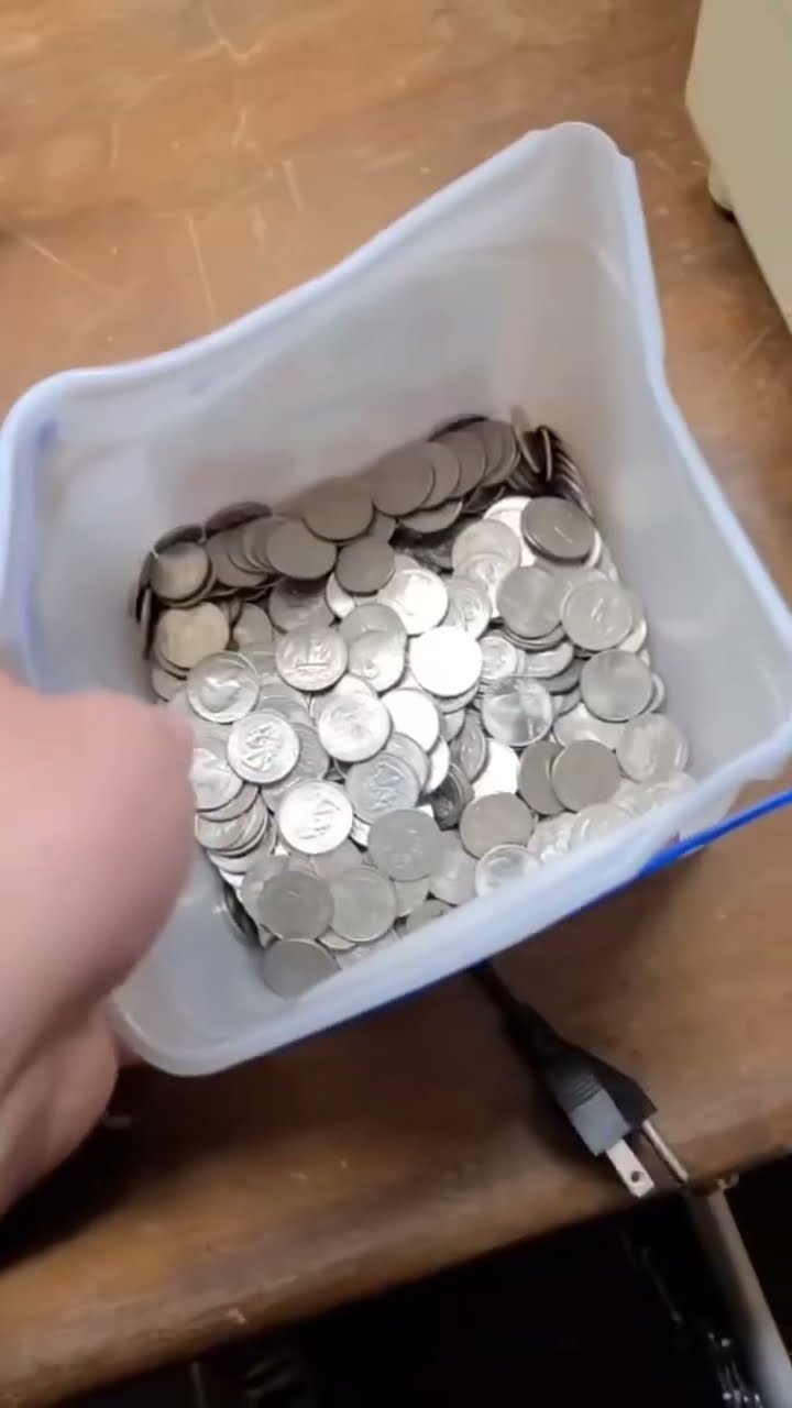 Coke vending machine profit after four days