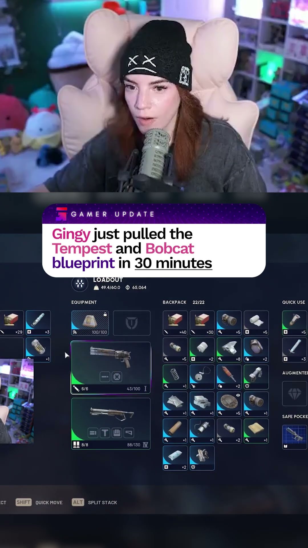 Gingy gets Tempest & Bobcat blueprints in 30 minutes! Arc Raiders gameplay
