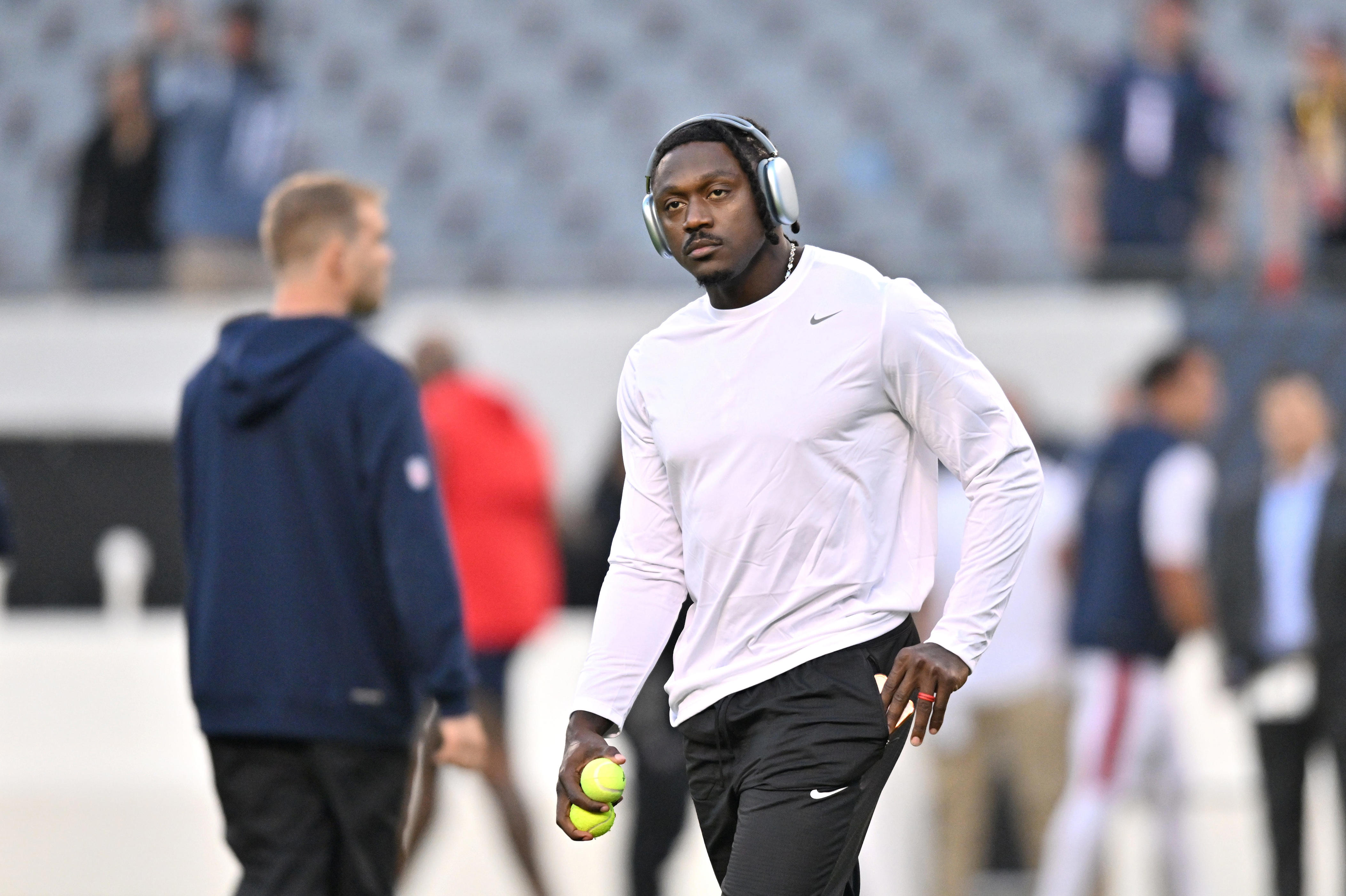 AJ Brown missed practice on Thursday