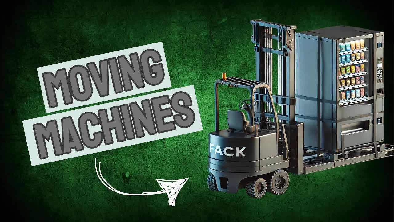 Moving Vending Machines & New Location!
