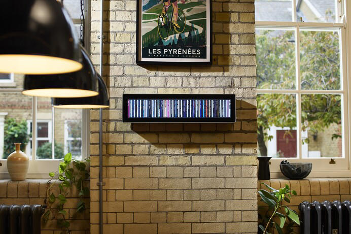 Spine is a 28-inch display that turns your streaming library into a ...